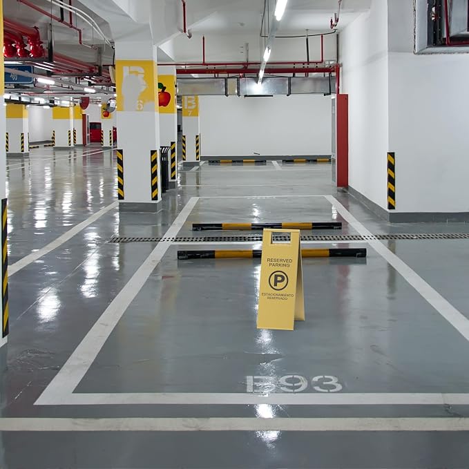 Reserved Parking Sign – Foldable Heavy Duty Plastic A-Frame - Image 4