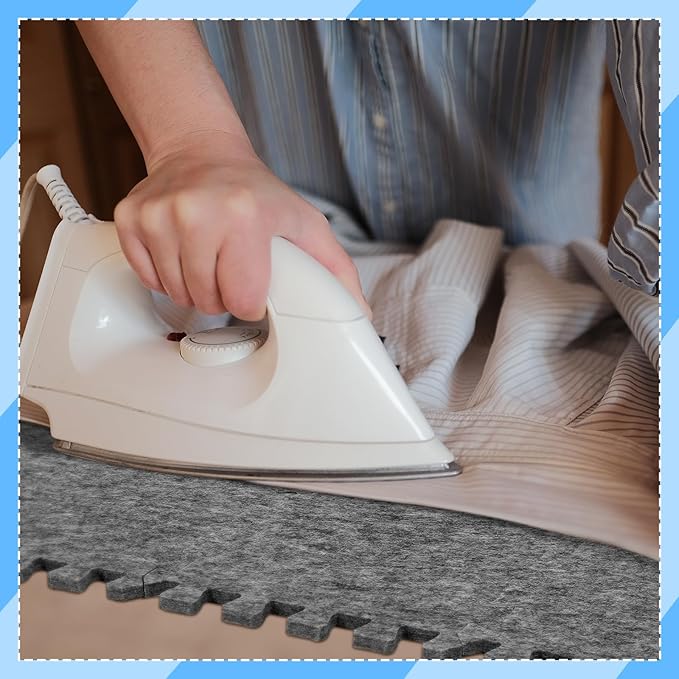 Ziliny 8 Pack Large Wool Pressing Mat 22" x 63" Wool Ironing Mat Felted - Image 5