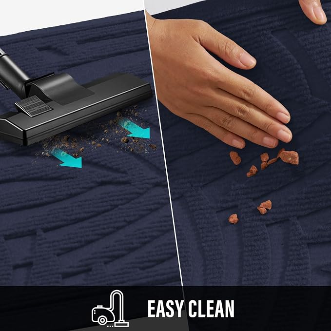 Front Door Mat, Absorbent Resist Dirt Welcome Door Mat Indoor Outdoor, - Image 7