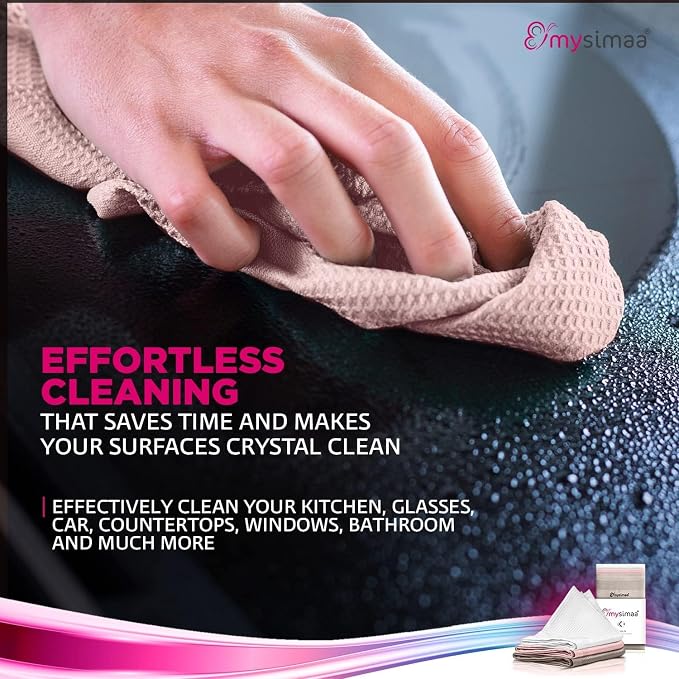 XL Lint Free Microfiber Cleaning Cloth, Cleaning Rags, Microfiber Towels - Image 7