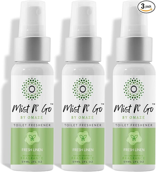 Mist N’ Go by Omaze Travel Bathroom Spray by MISTNGO