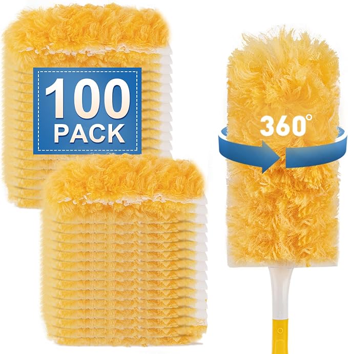 Heavy Duty Duster Refills, Unscented Disposable Dusters Kit by YHOVID