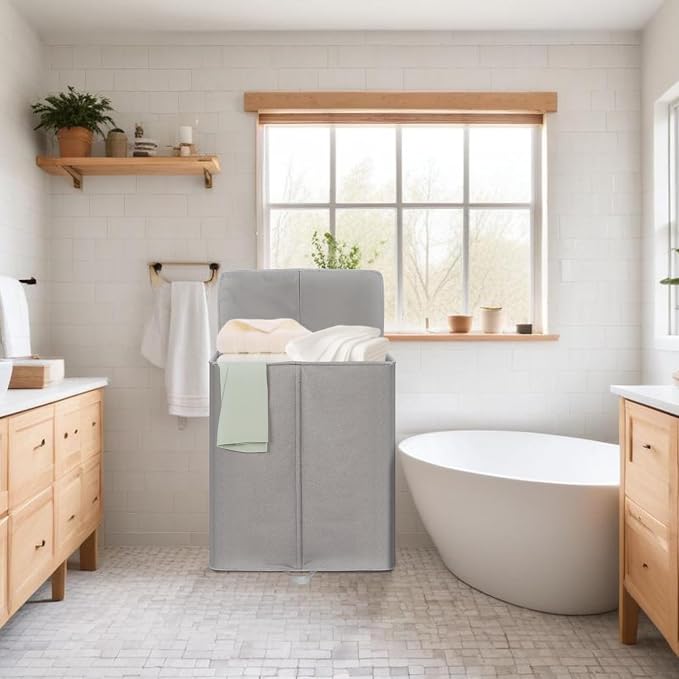 150L Double Laundry Hamper - Image 7