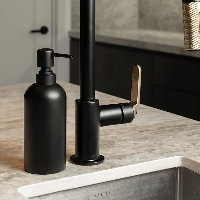 Soap Dispenser - Refillable Resin Pump Bottle - Image 2