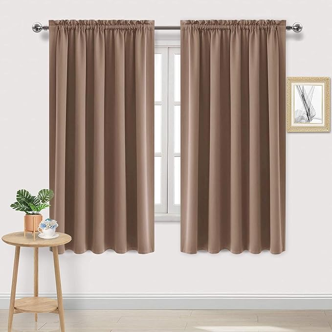 DWCN Blackout Curtains for Living Room Thermal Insulated, Energy Saving & Noise by DWCN
