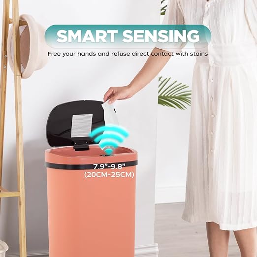 Automatic Motion Sensor Bathroom Trash Can - Image 3