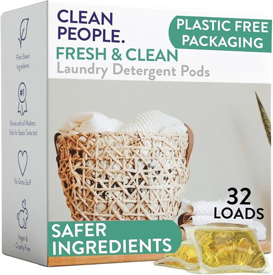 The Clean People Laundry Detergent Pods by CleanPeople