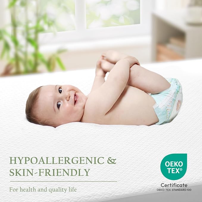 100% Waterproof Queen Mattress Protector, Breathable Bamboo Rayon Mattress Cover - Image 2