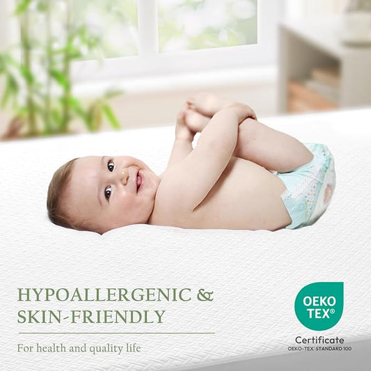 100% Waterproof California King Mattress Protector, Breathable Bamboo Rayon - Image 2
