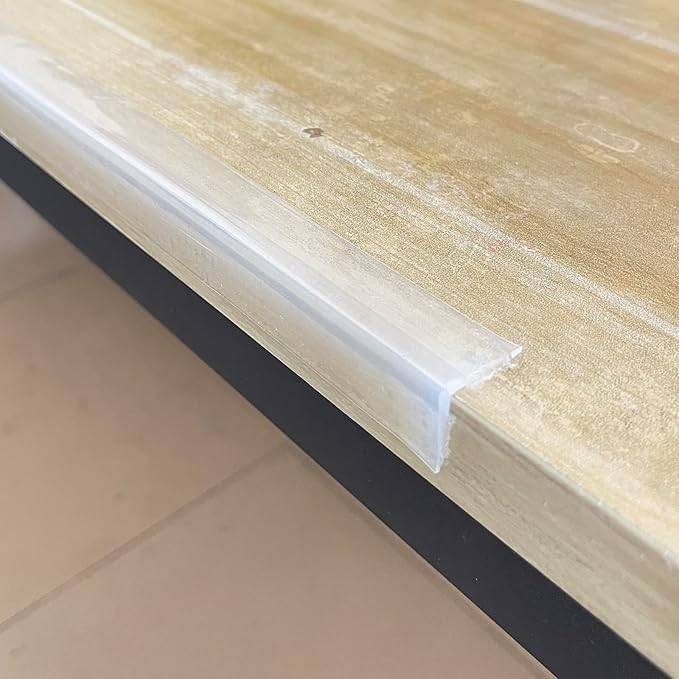 Edge Protector 100% Silicone, Baby Proofing Corners Clear Guards, Pre-Tape - Image 3