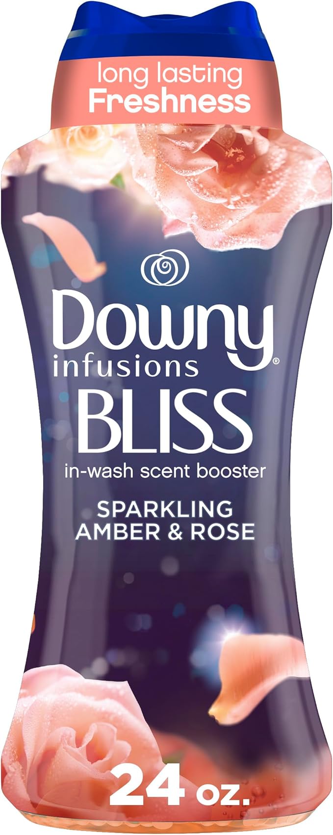 Downy Infusions In-Wash Laundry Scent Booster Beads, Sparkling Amber and Rose by Downy