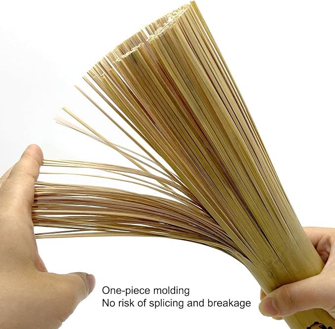 Handmade Bamboo Wok Brushes 2 Pack – 100% Natural, No Metal, Eco-Friendly - Image 3