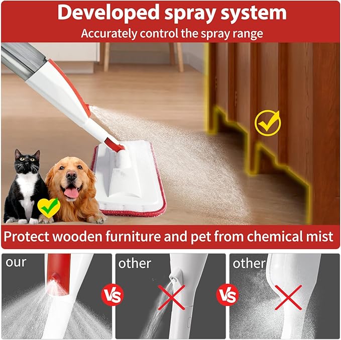 Spray Mops for Floor Cleaning Floor Mop - Image 2