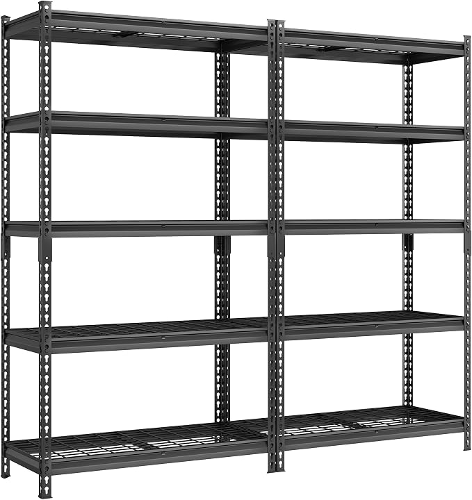 SONGMICS 5-Tier Storage Shelves, Heavy-Duty Garage Shelving, Adjustable by SONGMICSbySONGMICSHOME