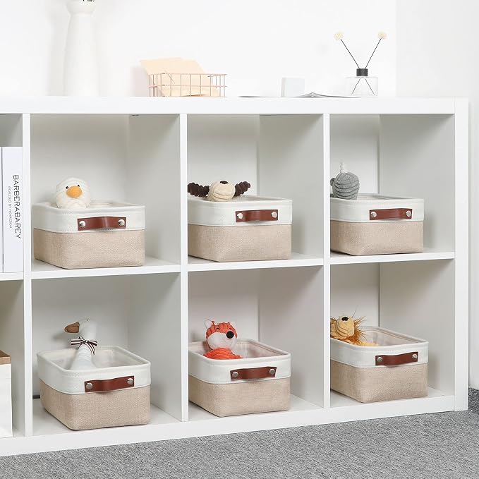 DULLEMELO Small Storage Bins, Storage Baskets - Image 7