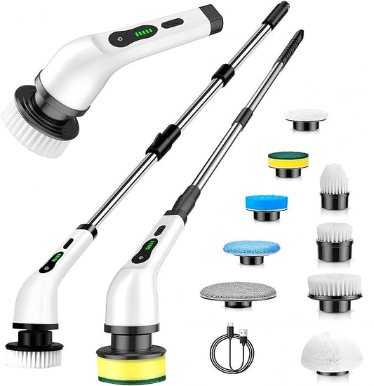 Electric Spin Scrubber, Cordless Cleaning Brush by Unknown