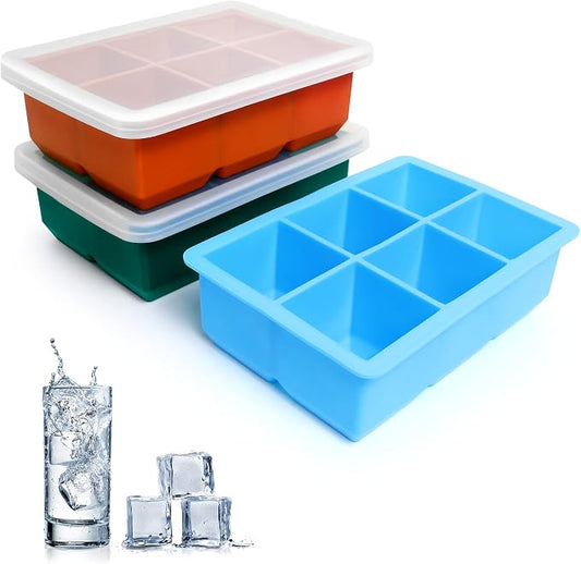 Silicone Ice Cube Trays 3 Pack - Image 2