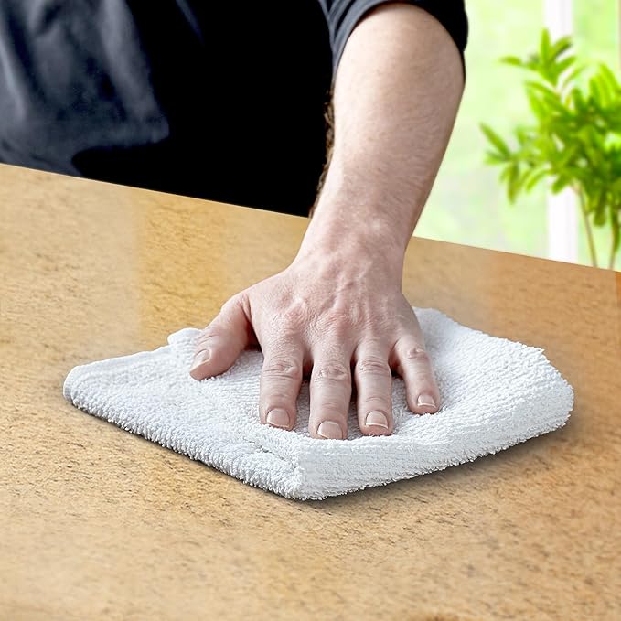 Avalon Towels Terry Bar Mop Towels Size 14"x17" – Absorbent and Durable - Image 3
