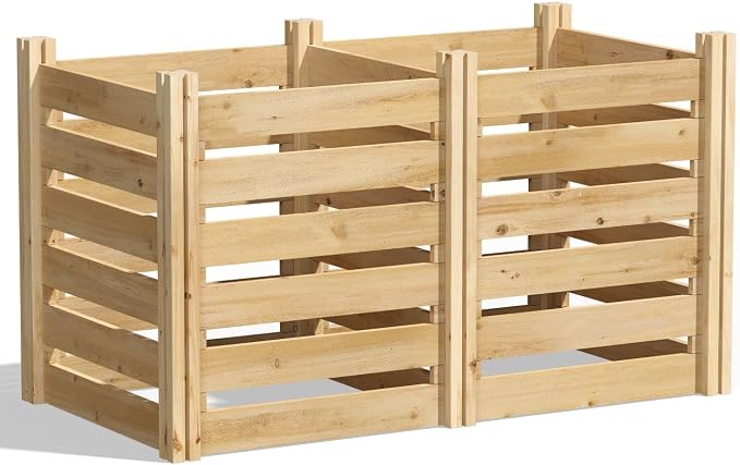 Greenes Fence Cedar Wood Composter by GreenesFenceCompany