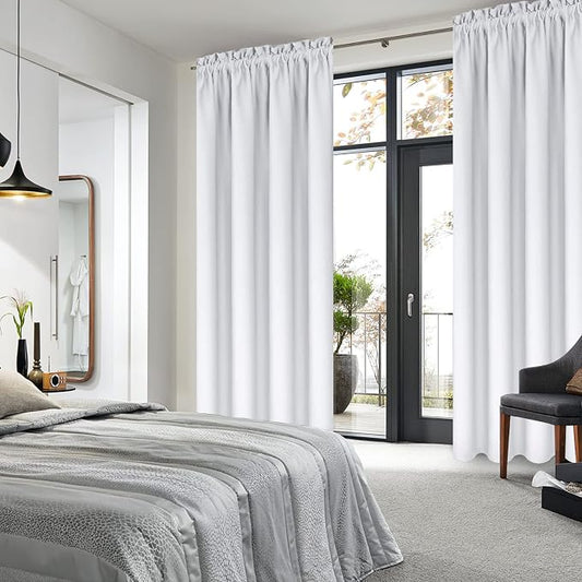 DWCN Blackout Curtains for Bedroom – Thermal Insulated Room Darkening Drapes - Image 2