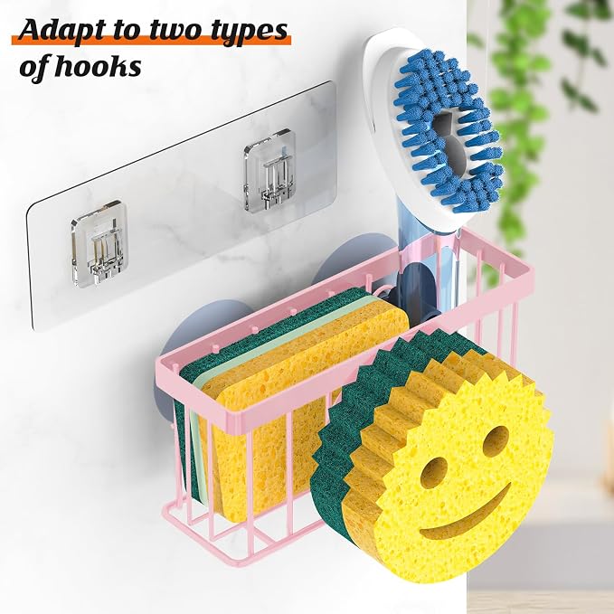 Sponge Holder Smiley Face, Sink Caddy, Sink Organizer - Image 3