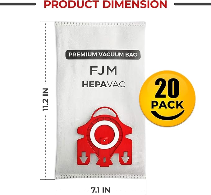 FJM Vacuum Cleaner Bags for Miele - Image 4