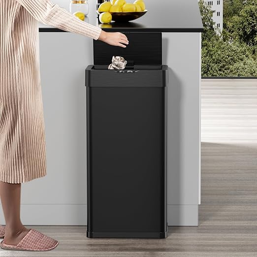 TLSUNNY 21.1 Gallon Motion Sensor Trash Can, Touchless Automatic Garbage Can - Image 7
