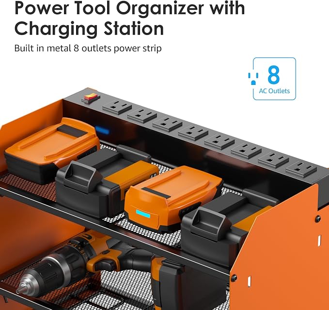 CCCEI Set Power Tool Organizer Wall Mount - Image 2