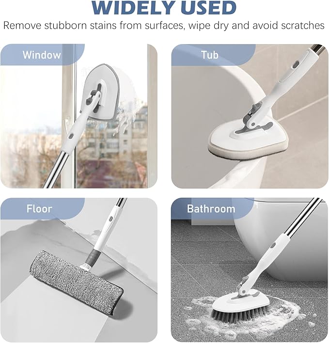 SetSail 4-in-1 Tile Tub Floor Scrubber - Image 5