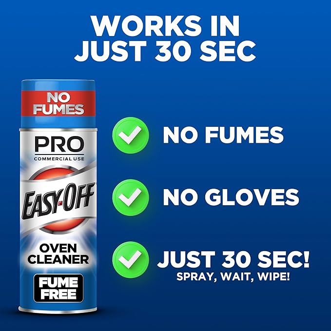 Easy-Off Fume Free Oven Cleaner Spray, Removes Grease - Image 4