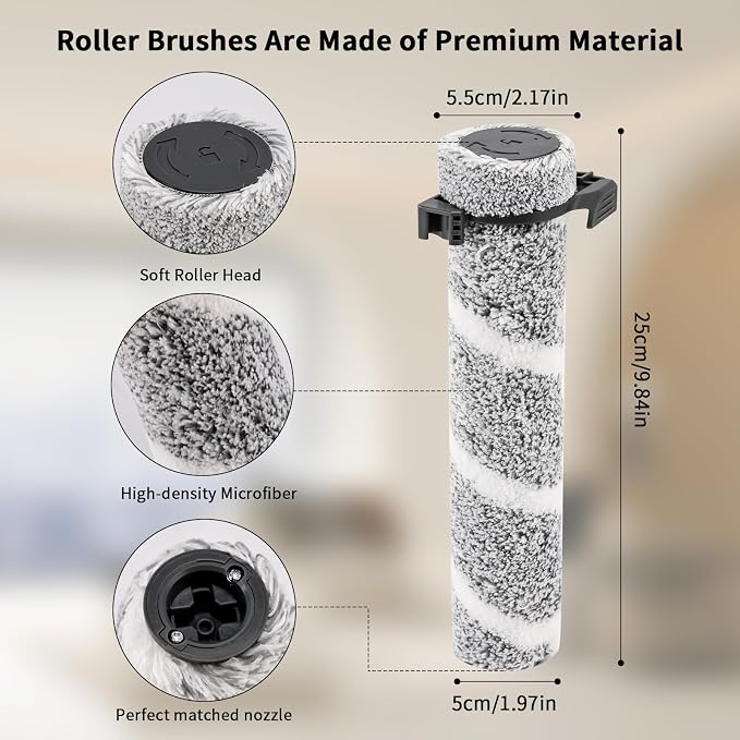 3930F 3933 3930 Roller Brushes & HEPA Filters Replacement Kit - Image 3