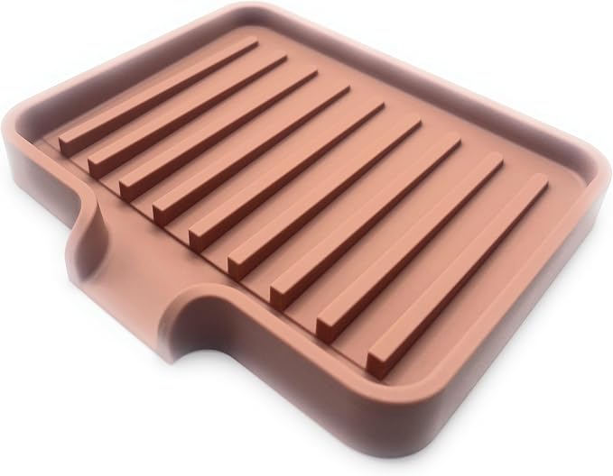 Happitasa Silicone Soap Dish Tray and Sponge Holder - Image 4