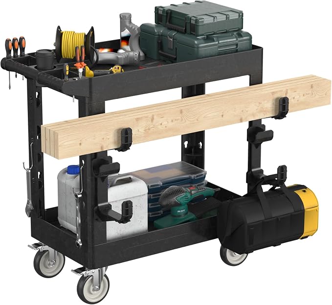 Heavy Duty Rolling Utility Cart by Maemttes