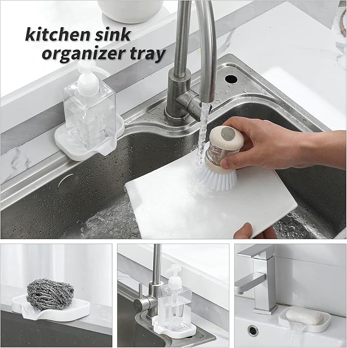 Silicone Bathroom Soap Dishes - Image 4