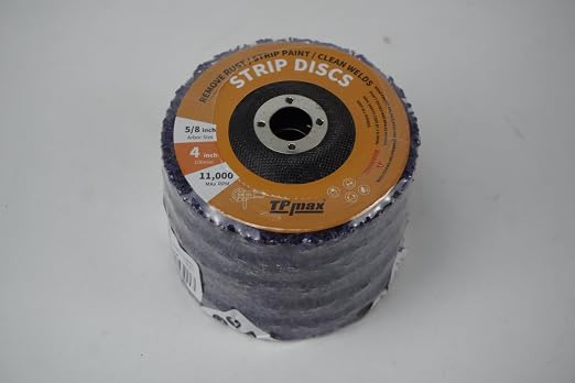 4 inch Stripping Discs Rust Remover Discs Remove Paint and Oxidation 5/8 inch - Image 7