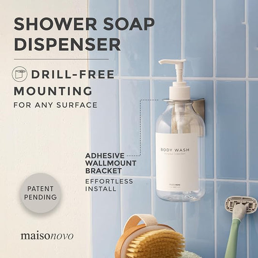 MaisoNovo Shampoo and Conditioner Dispenser - Image 2