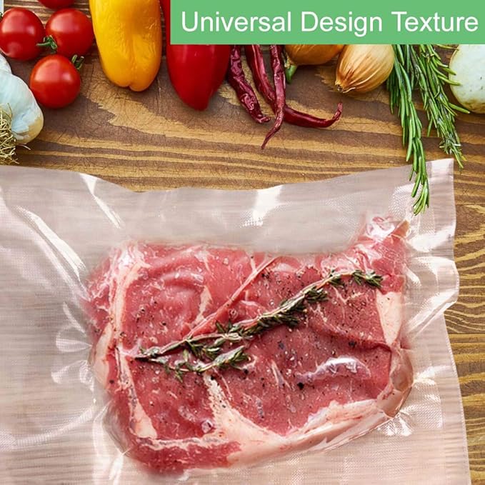 O2frepak 200 Pint Size 6" x 10" 4mil Thick Vacuum Sealer Bags - Image 5