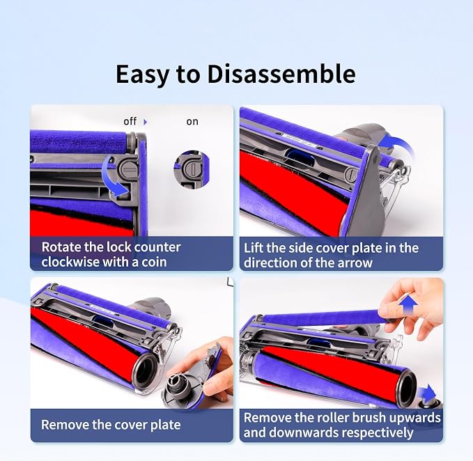 5 Pack Soft Roller Brush Replacement Kit Compatible - Image 7