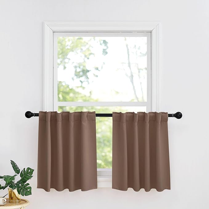 RYB HOME Small Window Curtains by RYBHOME