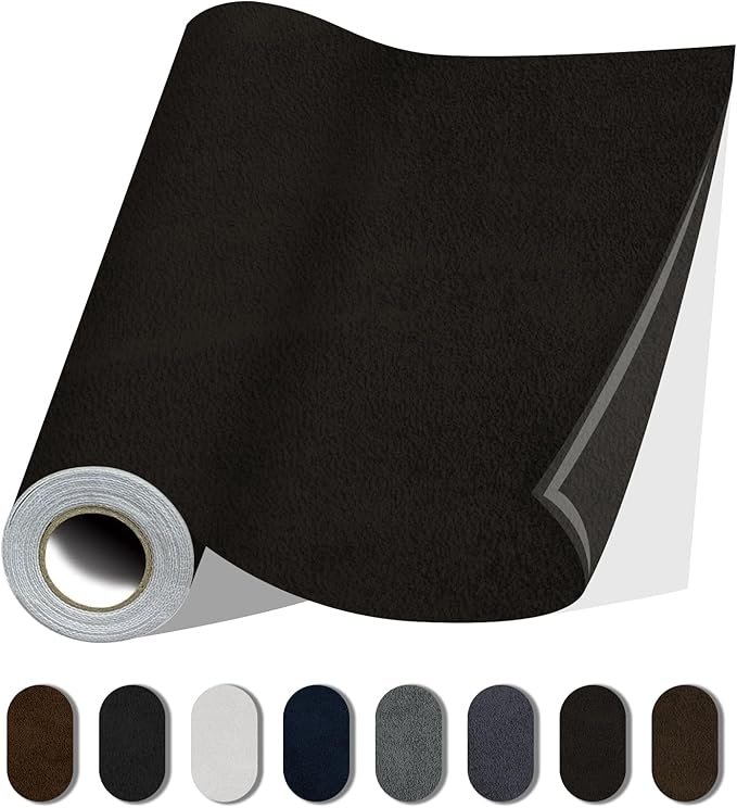 Fabric Repair Patches, 35X79 Inch Self-Adhesive Suede Patches Tape Durable by Lifeshoon