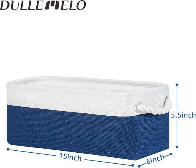 DULLEMELO Toilet Paper Storage Basket, Toilet Paper Basket - Image 2
