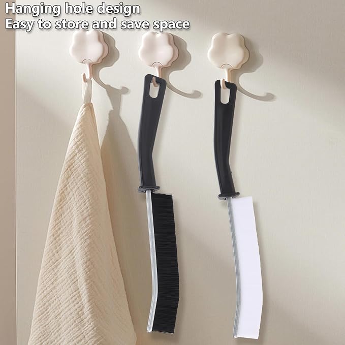 6Pcs Hard Bristle Crevice Cleaning Brush, Grout Cleaner Brush - Image 6