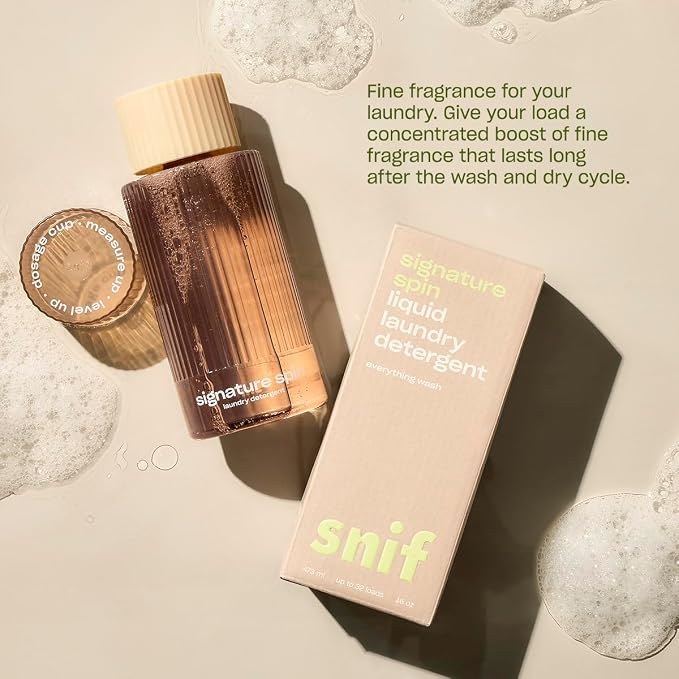 Snif Signature Spin Scent Booster, Clean and Crisp Scent, 25 Loads, - Image 6