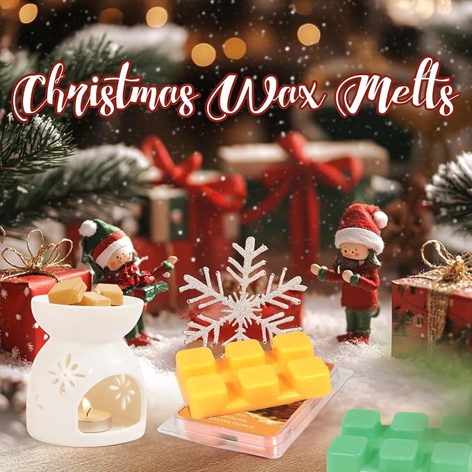 SCENTORINI Christmas Wax Melts, Soy Wax Melts - Image 7