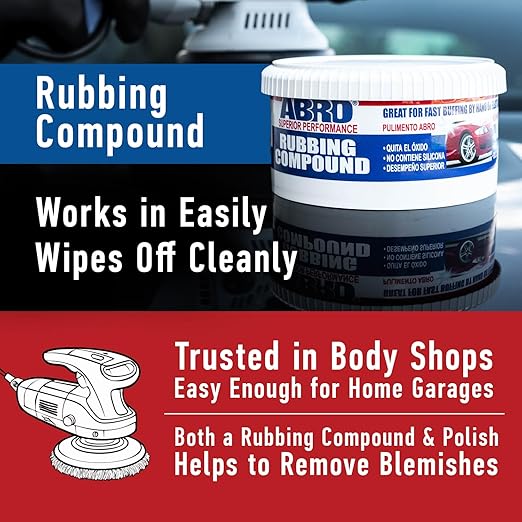 ABRO Superior Performance Automotive Rubbing Compound - Image 6