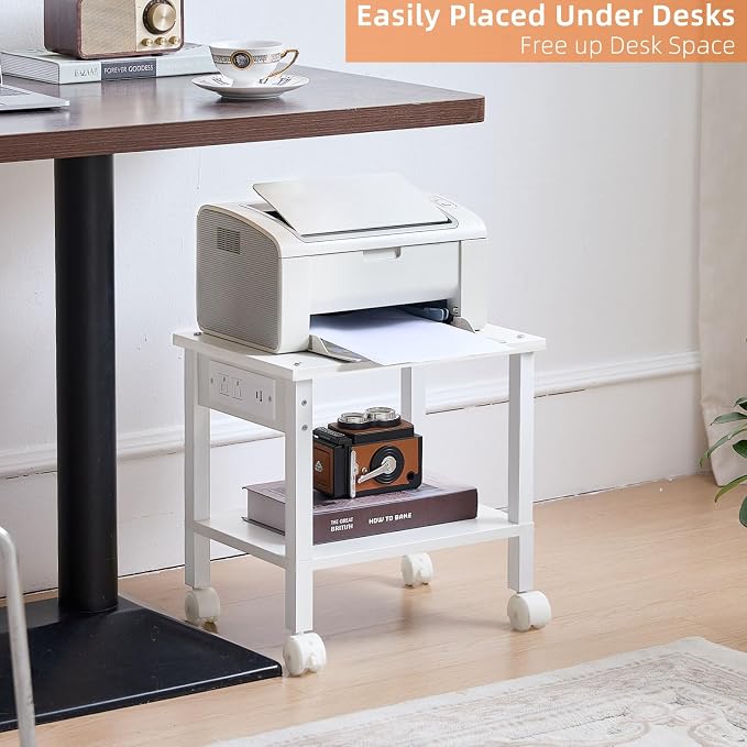 Lerliuo Under Desk Printer Stand - Image 3