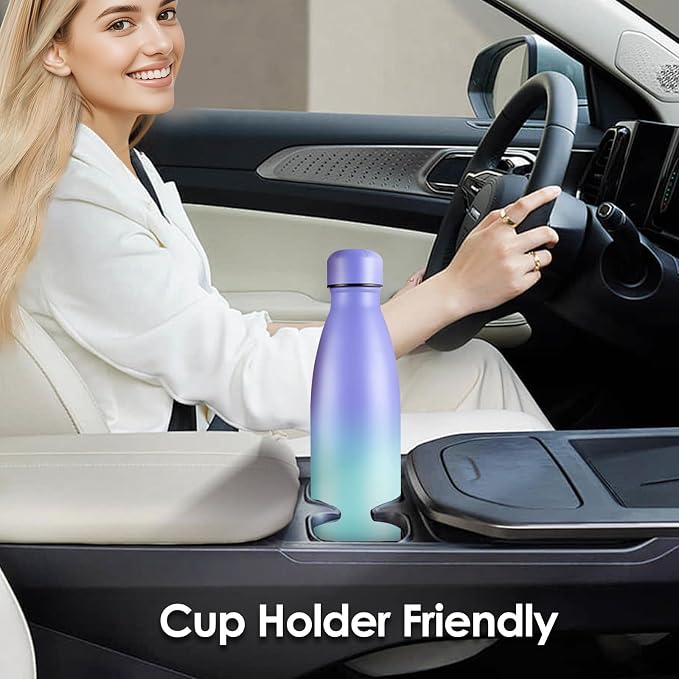 25oz Cola-Bottle Shaped Stainless Steel Leak-proof Water Bottle, Double Wall - Image 6