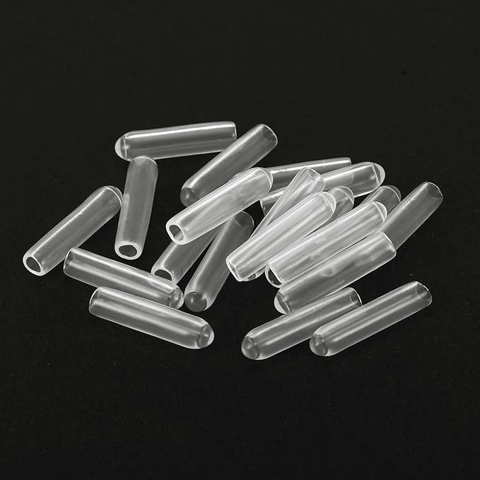 uxcell 20pcs Rubber End Caps Protective Caps 2.5mm ID Vinyl PVC Round Tube Bolt - Image 4