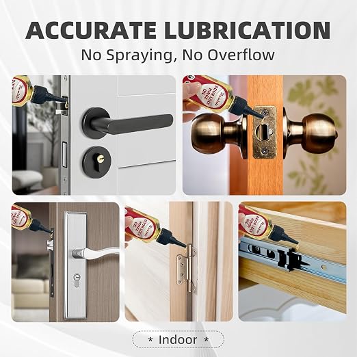 Realth Squeaky Door Hinges Lubricant -Garage Door Lube - Image 4