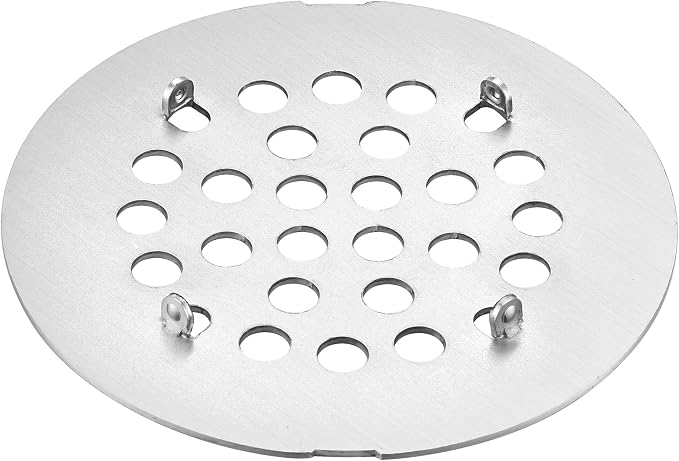 rrajj 4-1/4 Inch Round Snap-in Shower Floor Drain Cover Replacement Cover - Image 4